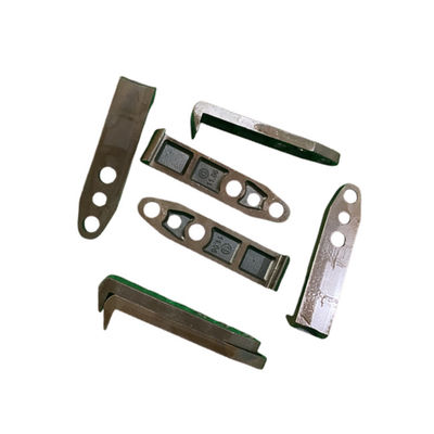Pinça de aço marrom de 70 mm x 16 x 5 mm com furo médio de 6 mm para impressão offset