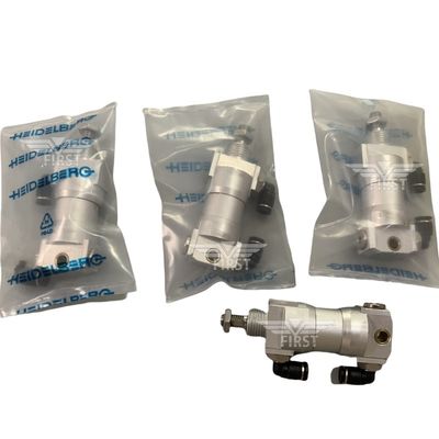 Válvula de cilindro de material de alumínio Válvula solenoide personalizada para peças de Heidelberg com peso líquido de 300 g