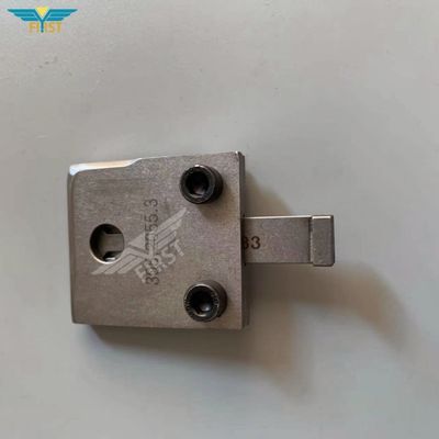 Placa borboleta com cabeça de 45 pregos para máquina de unhas de sela - base de segurança resistente à corrosão de tamanho padrão